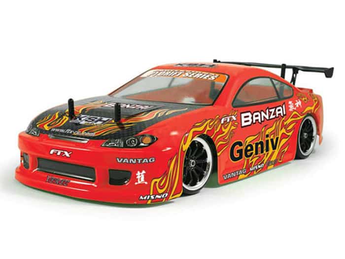 FTX Banzai 1/10th Scale 4WD RTR Brushed Electric Street Drift Ca