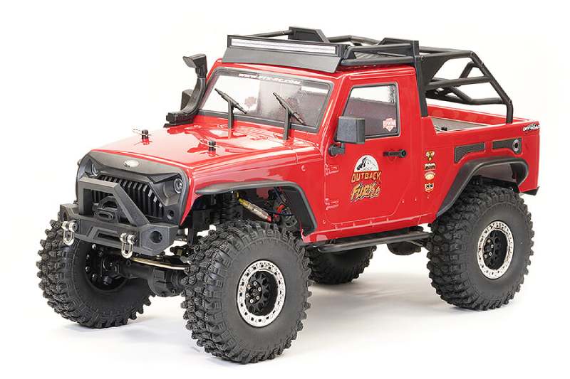 FTX OUTBACK FURY 2.0 4X4 RTR RC TRAIL CRAWLER - RED