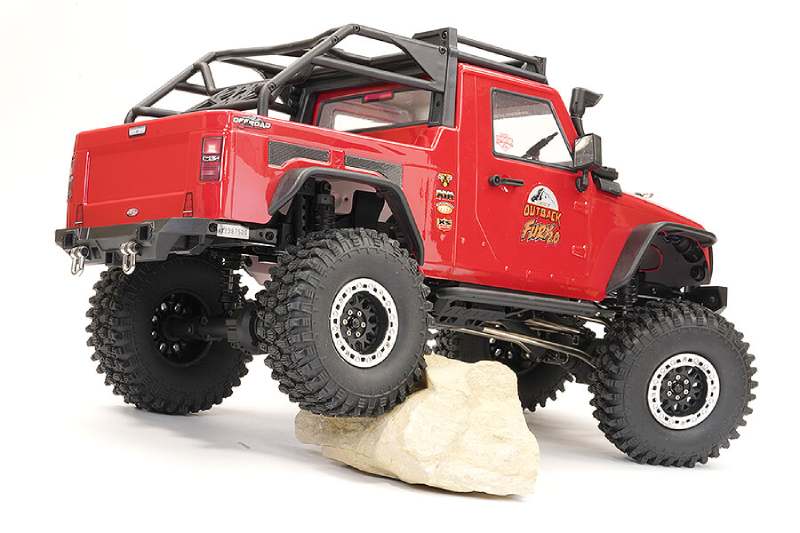 FTX OUTBACK FURY 2.0 4X4 RTR RC TRAIL CRAWLER - RED
