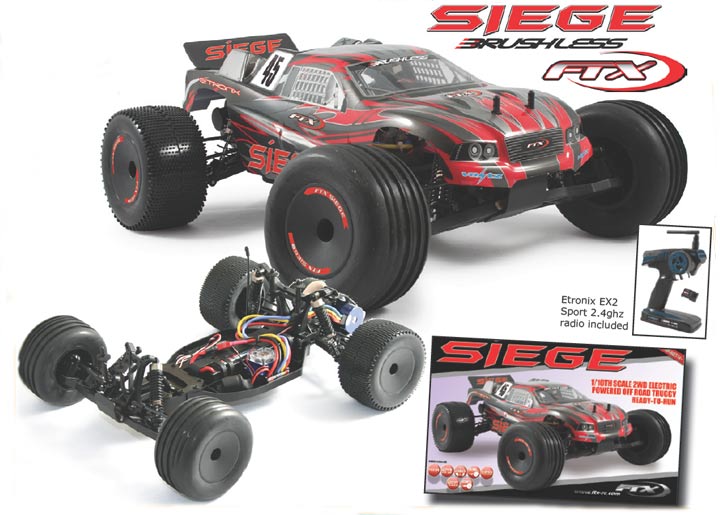 FTX Siege 1/10 Truggy Brushless - Πατήστε στην εικόνα για να κλείσει