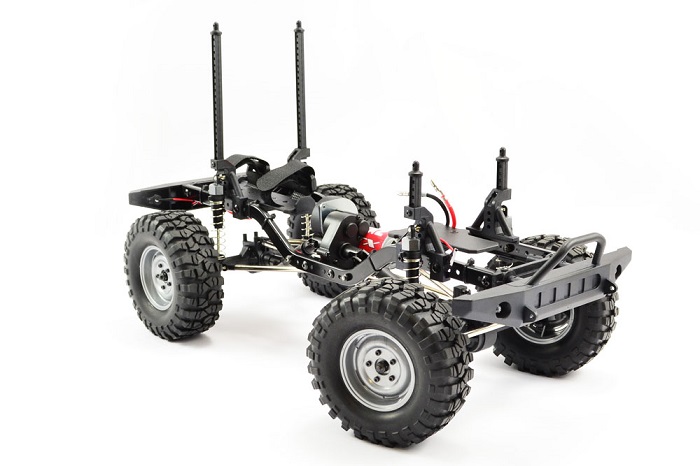 FTX OUTBACK 2 ROLLING CHASSIS 1:10 CRAWLER W/RANGER CLEAR - Πατήστε στην εικόνα για να κλείσει