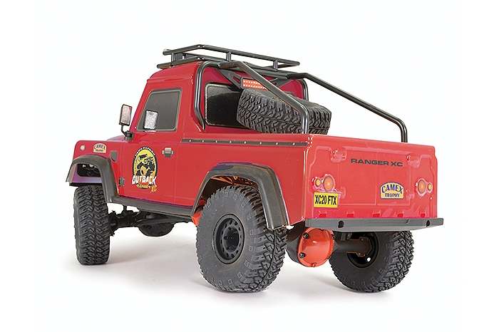 FTX OUTBACK RANGER XC PICK UP RTR 1:16 TRAIL CRAWLER - ORANGE - Click Image to Close