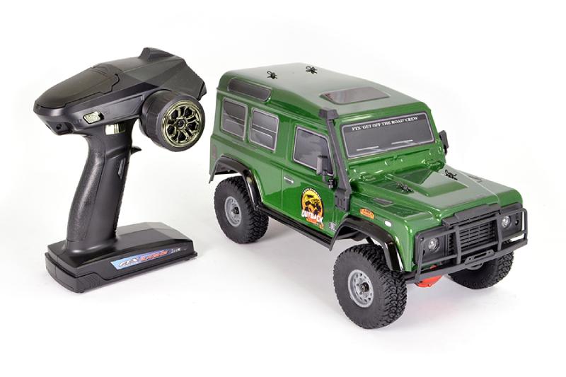 FTX OUTBACK RANGER XC PICK UP RTR 1:16 TRAIL CRAWLER - GREEN