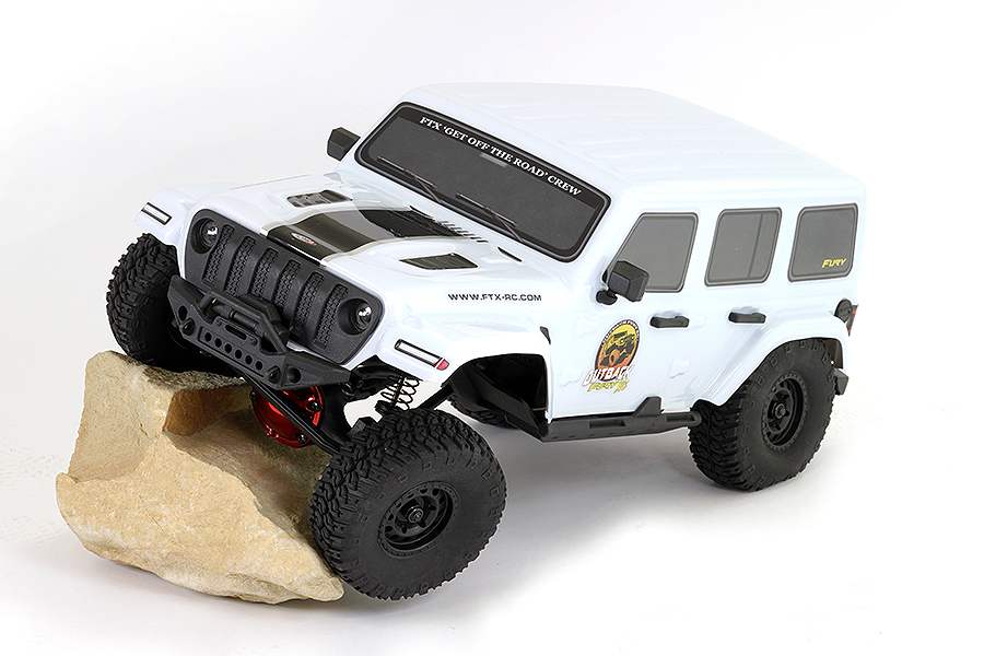 FTX OUTBACK FURY XC RTR 1:16 RC TRAIL CRAWLER - WHITE - Πατήστε στην εικόνα για να κλείσει