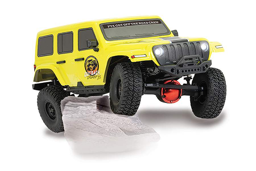 FTX OUTBACK FURY XC RTR 1:16 RC TRAIL CRAWLER - YELLOW - Πατήστε στην εικόνα για να κλείσει