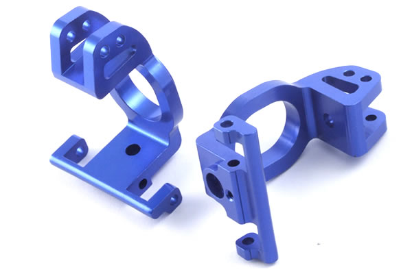 FTX Outrage/Rampage Aluminium Front C-Hubs - Blue - Πατήστε στην εικόνα για να κλείσει