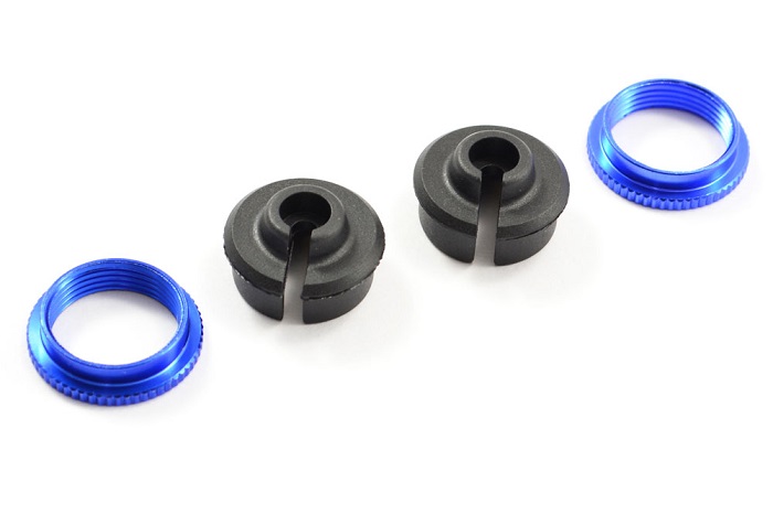 FTX 6212 Vantage/Carnage Shock Lower Holder & Adjust Ring (2 Set - Πατήστε στην εικόνα για να κλείσει