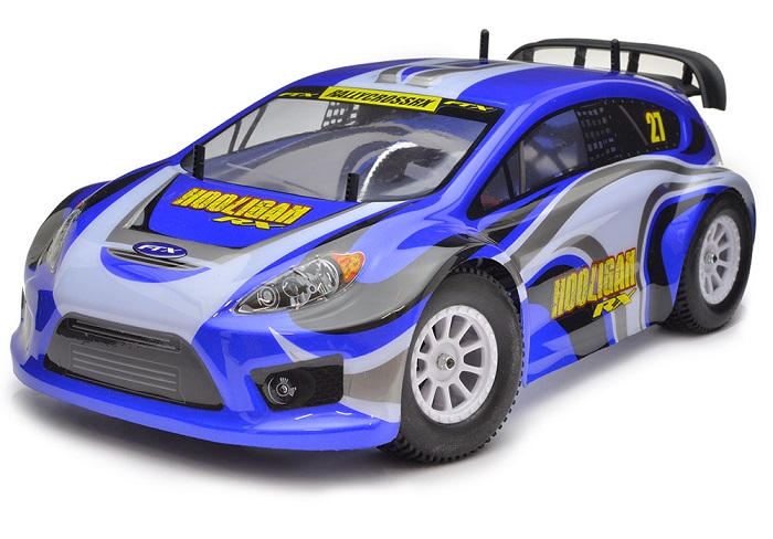 FTX HOOLIGAN BLUE BODY W/DECAL & WING - Click Image to Close
