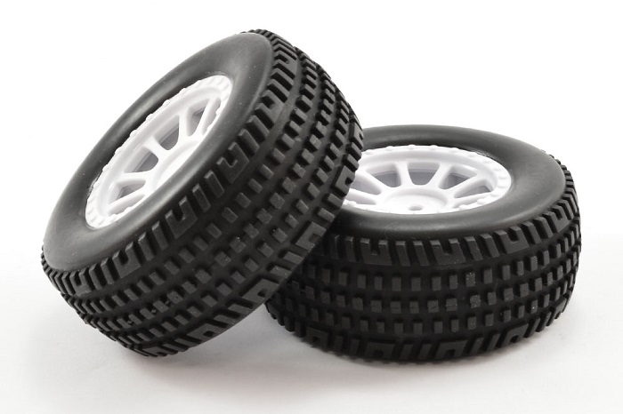 FTX Hooligan Rally Wheel and Tyre Set (2) - Click Image to Close