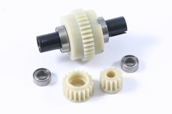 FTX EDGE/SIEGE COMPLETE DIFF - BRGS - IDLER & PINION GEAR