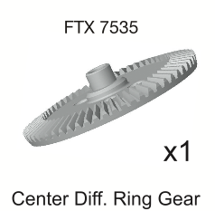FTX PUNISHER CENTER DIFF. RING GEAR