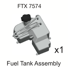 FTX PUNISHER FUEL TANK ASSEMBLY - Πατήστε στην εικόνα για να κλείσει