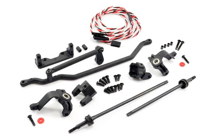 FTX MIGHTY THUNDER REAR STEERING CONVERSION KIT - Πατήστε στην εικόνα για να κλείσει