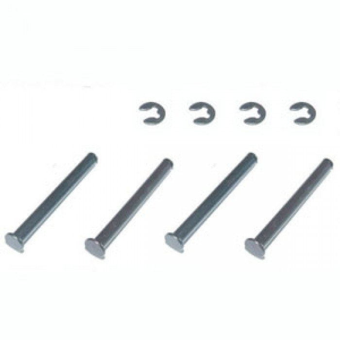 FTX Sidewinder Suspension Arm Hinge Pins 3 X 45mm & E-clips - Πατήστε στην εικόνα για να κλείσει