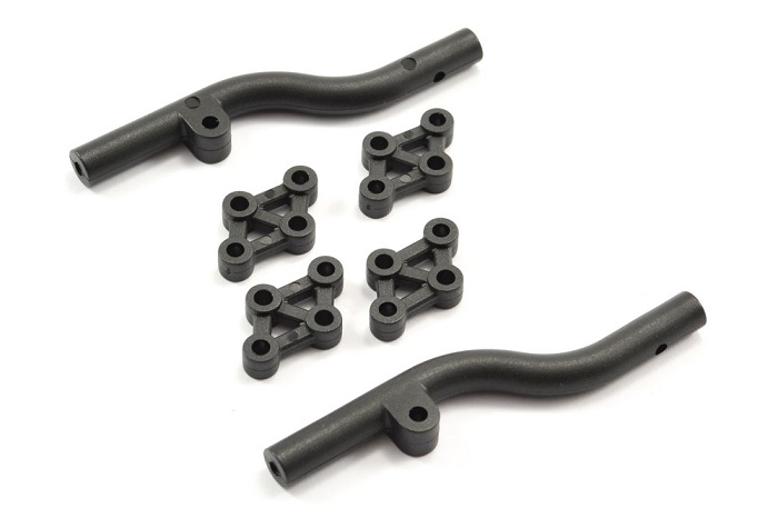 FTX MAULER FRONT BUMPER MOUNT & CHASSIS HOLDER SET (6PCS)