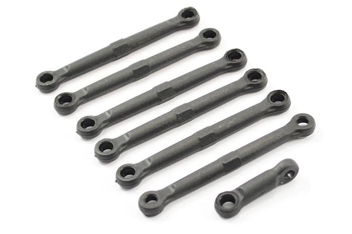 FTX COMET MOULDED CAMBER & STEERING LINKS - Πατήστε στην εικόνα για να κλείσει