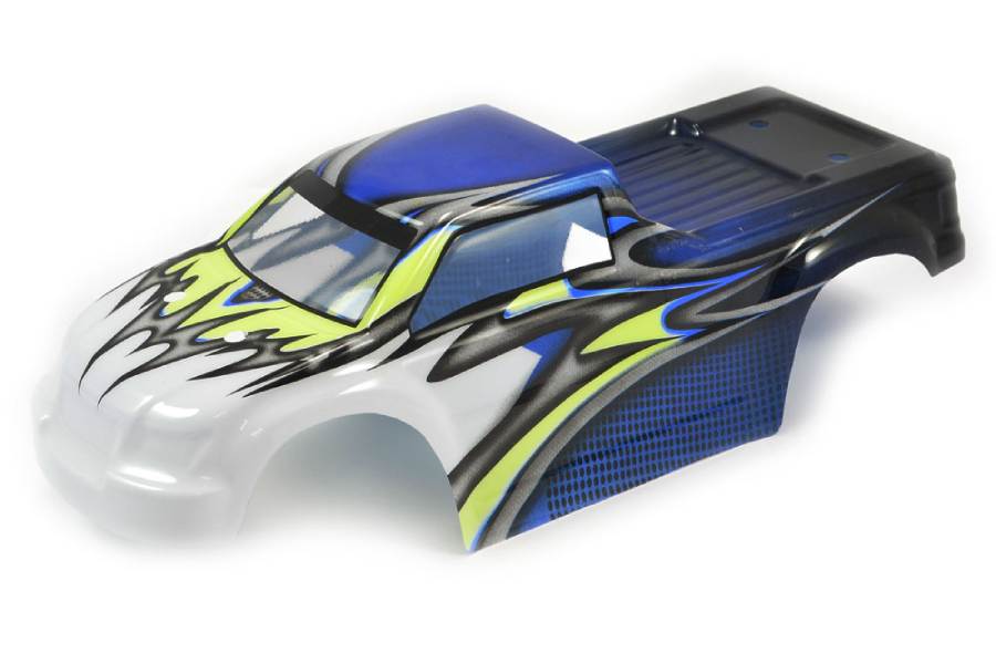 FTX COMET MONSTER TRUCK BODYSHELL PAINTED BLUE/YELLOW