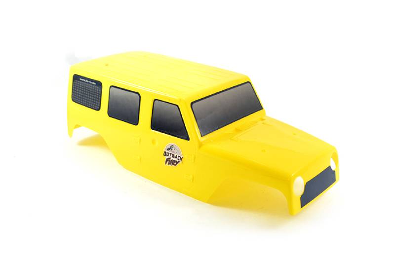 FTX OUTBACK FURY BODYSHELL PVC - YELLOW - Πατήστε στην εικόνα για να κλείσει