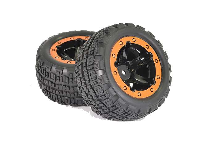 FTX TRACER TRUGGY WHEEL/TYRES COMPLETE (PR)