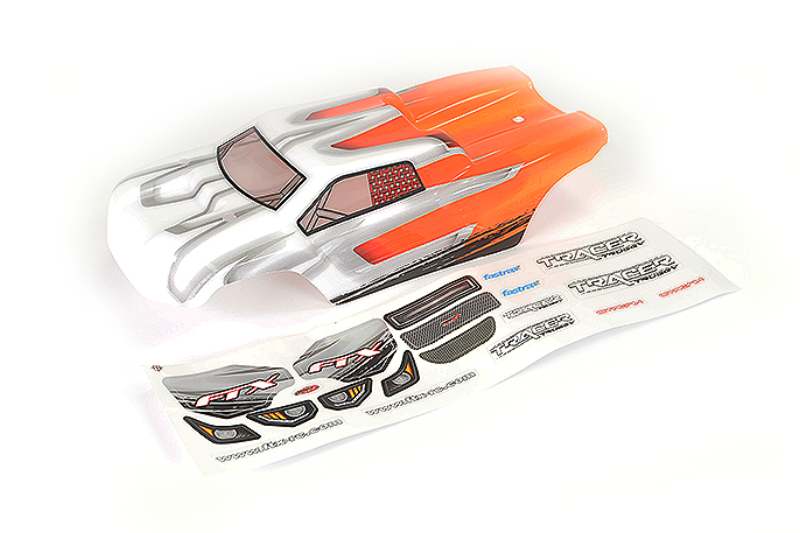 FTX TRACER TRUGGY BODY & DECAL - ORANGE
