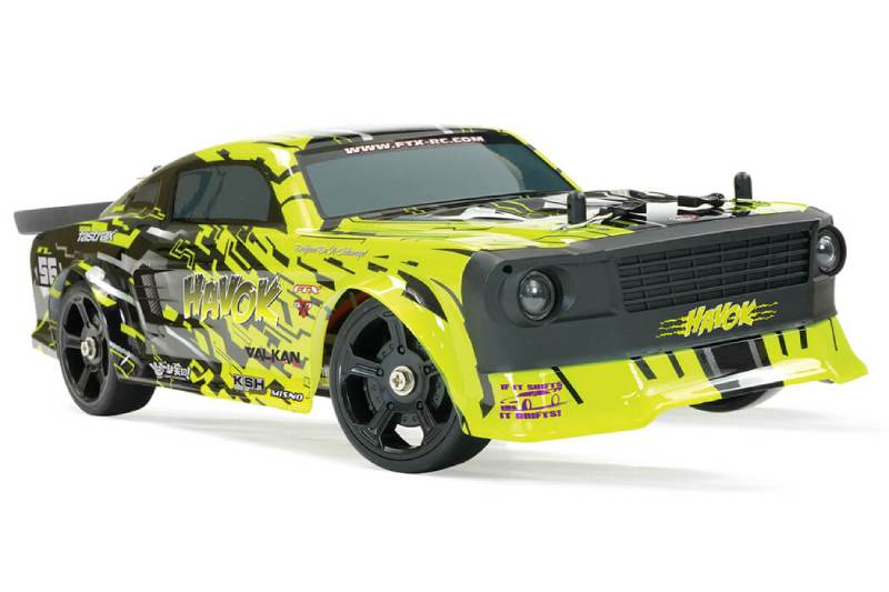 FTX Havok 1/14 4WD RC Drift Roadster - Yellow