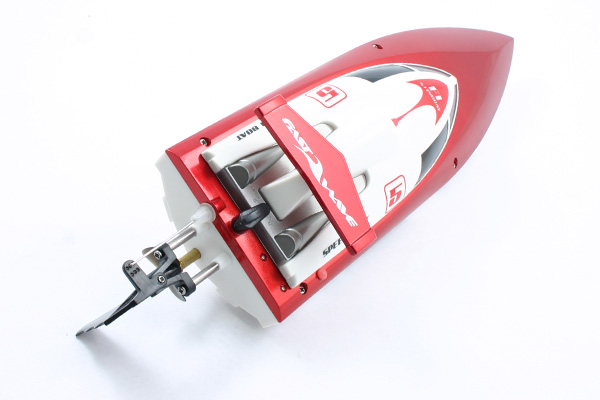 Fast Wave F1 Stingray Mini High Speed Racing RC Boat - Red