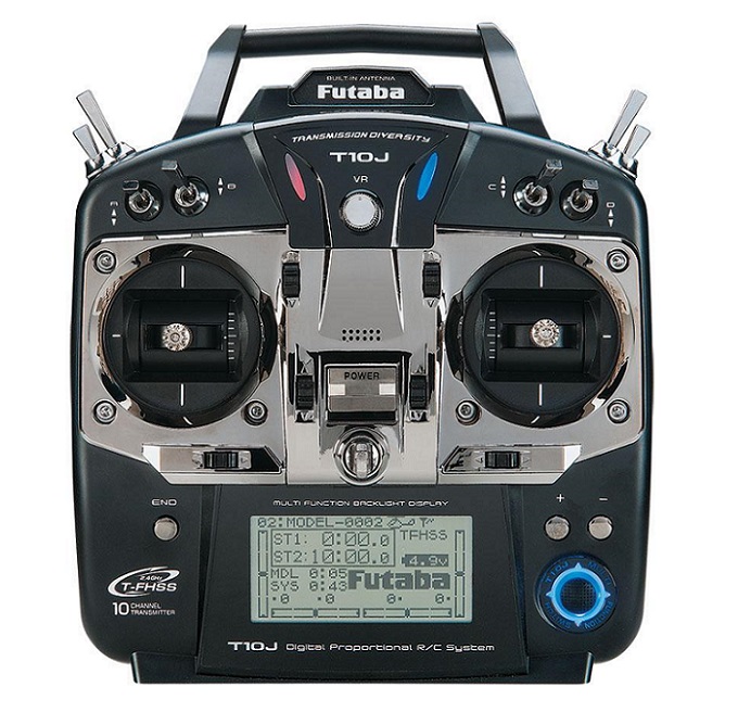Futaba T10J 10ch Combo 2.4G T-FHSS/S-FHSS (N-Tx) M2 R3008SB