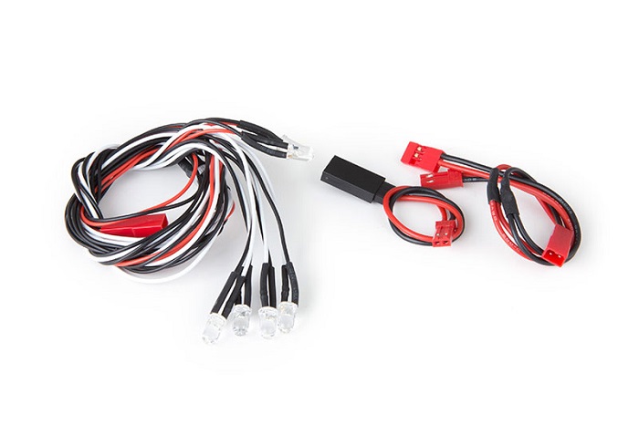 GMADE KOMODO LED LIGHT KIT 5MM WHITE (4) & 5MM RED (2)