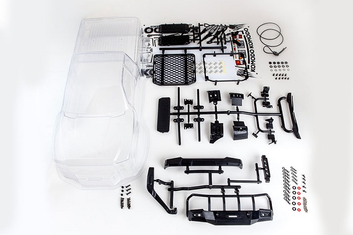 GMADE KOMODO CLEAR BODY SHELL SET