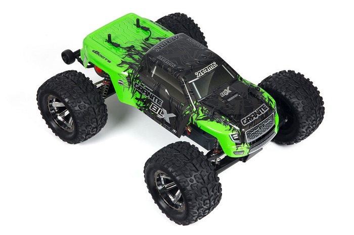 ARRMA GRANITE BLX 1/10 2WD MONSTER TRUCK RTR - Click Image to Close