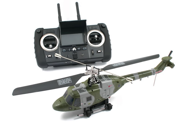 Hubsan FPV Lynx Fixed Pitch RC Helicopter with 2.4Ghz Radio Syst