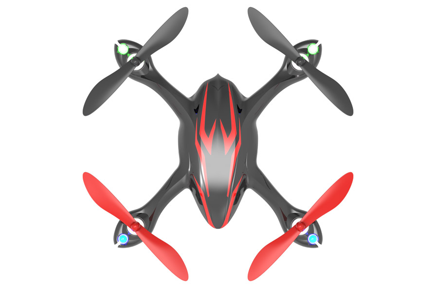 Hubsan X4 LED Mini Quad Copter RTF with Camera Recording & 2.4Gh - Πατήστε στην εικόνα για να κλείσει