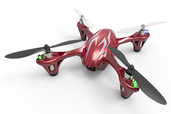 Hubsan X4 LED Mini Quad Copter RTF with Camera Recording & 2.4Gh