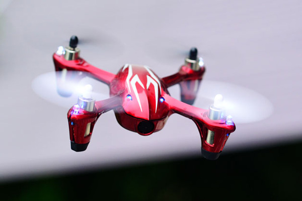 Hubsan X4 LED Mini Quad Copter RTF with Camera Recording & 2.4Gh