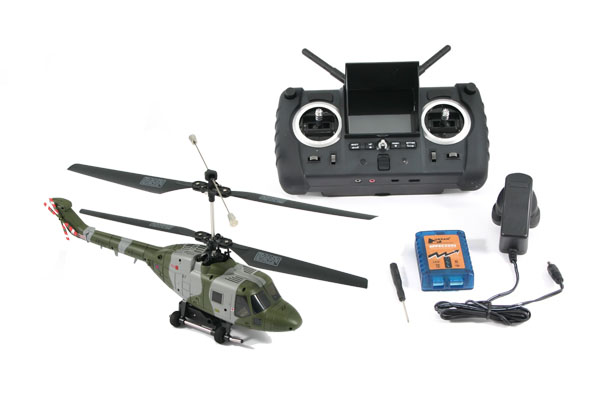 Hubsan FPV Lynx Co-axial Helicopter with 2.4Ghz Radio System