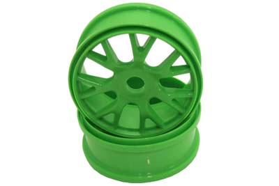 HYPER 7 Y-SPOKE WHEELS GREEN - Ανταλλακτικά Hobao - Πατήστε στην εικόνα για να κλείσει