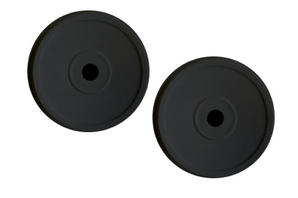 HoBao 1/8 Dish Buggy Wheels (2) - Black