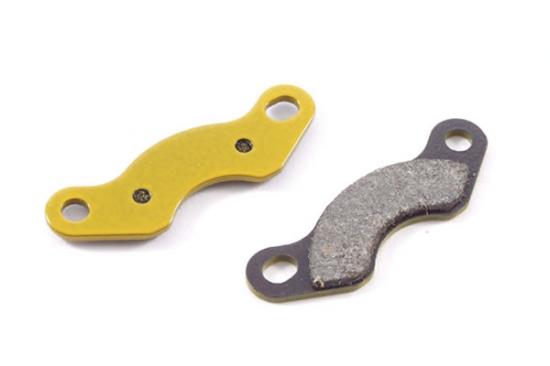 HYPER 9 PERFORMANCE BRAKE PADS (YELLOW)