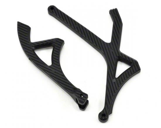 HYPER SS/CAGE FRONT/REAR CHASSIS STIFFENER SET - Click Image to Close