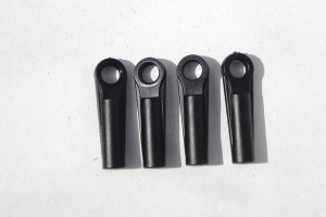 HOBAO MT STEERING ROD ENDS, 4PCS