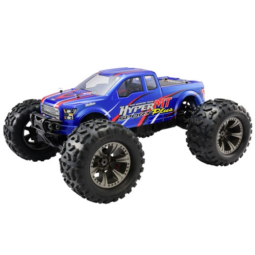 HOBAO HYPER MT PLUS PRINTED & CUT BODY - BLUE - Click Image to Close