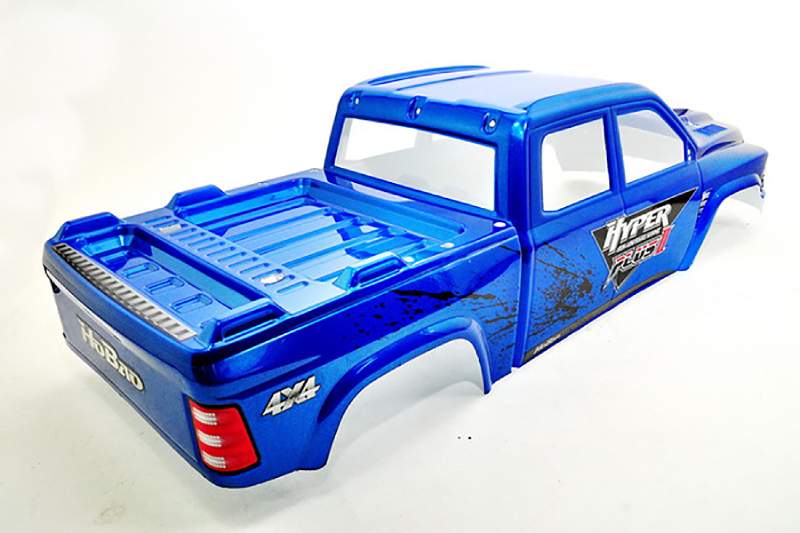 HOBAO HYPER MT PLUS II PRINTED BODY SHELL - BLUE - Click Image to Close