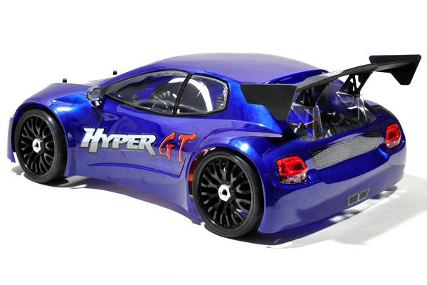 HoBao Hyper GT 1/8th Scale Nitro RTR Rally Car - Blue - Click Image to Close