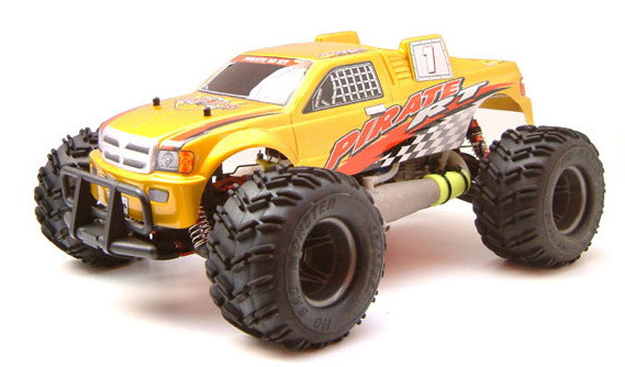 HoBao Pirate 10 Monster 1:10th Scale RTR - Click Image to Close