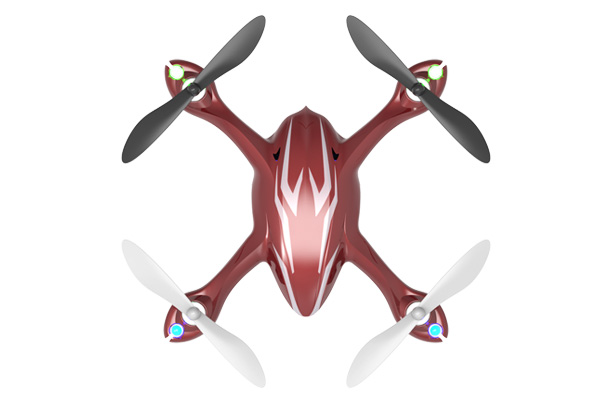 Hubsan X4 LED Mini Quad Copter RTF with HD Camera Recording & 2.