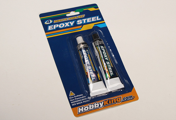 HobbyKing 4min Epoxy Steel - Πατήστε στην εικόνα για να κλείσει