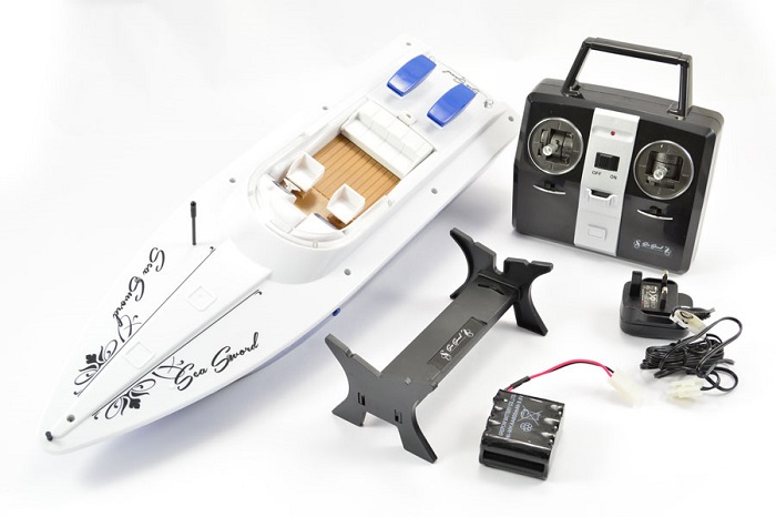 Hobby Engine Premium Label Sea Sword Speed Boat with 2.4Ghz Radi - Click Image to Close