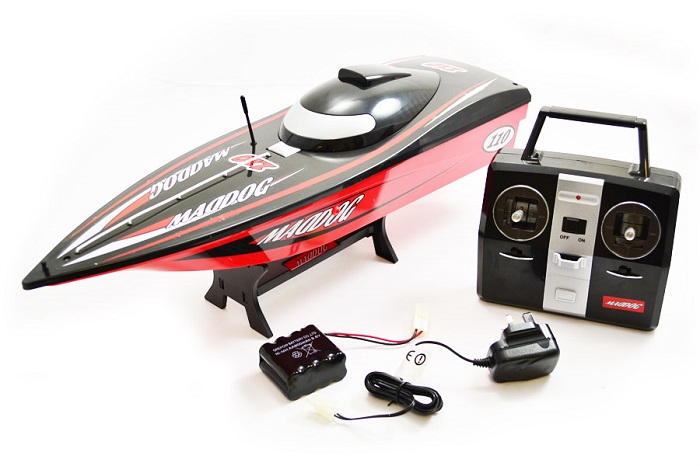 Hobby Engine Premium Label Mad Dog Speed Boat with 2.4Ghz Radio - Click Image to Close