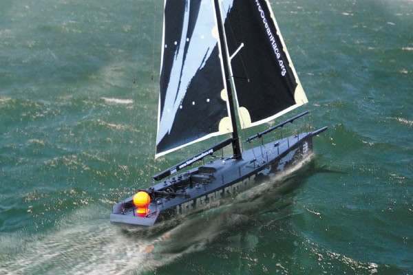 Hobby Engine 'Life at the Extreme' Volvo Open 70 Class Yacht