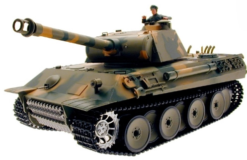 Heng Long German Panther RC Tank (6mm Shooter) Scale 1:16 (3819) - Πατήστε στην εικόνα για να κλείσει